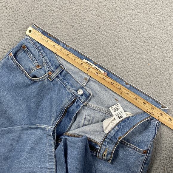 VTG Levi's regular Straight Fit Jeans Men's 38x32 Measured (36x28) Medium Wash - Picture 8 of 11